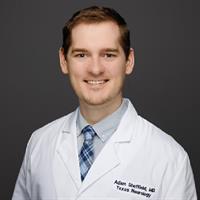 portrait of Adam C Sheffield, MD